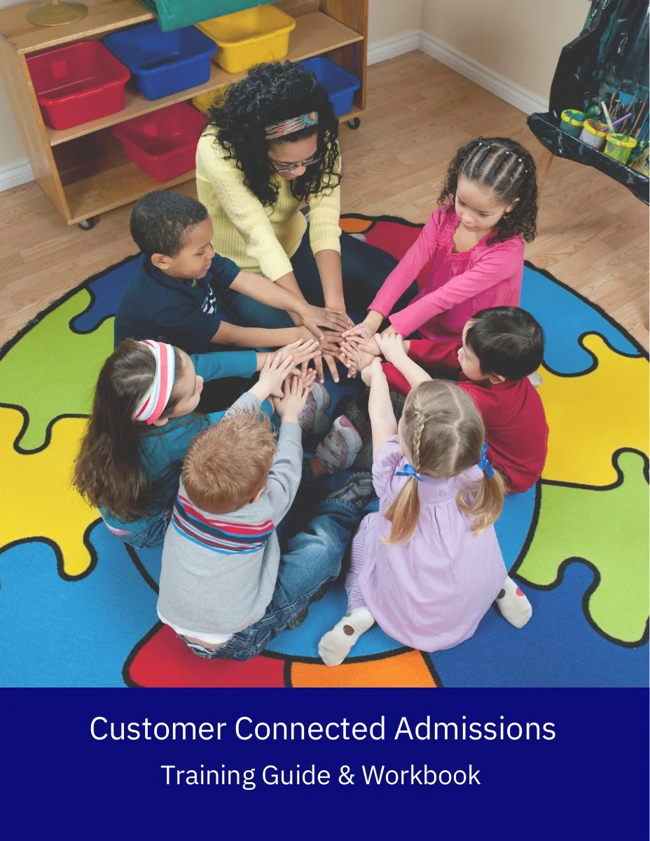 Customer Connected Admissions training guide cover